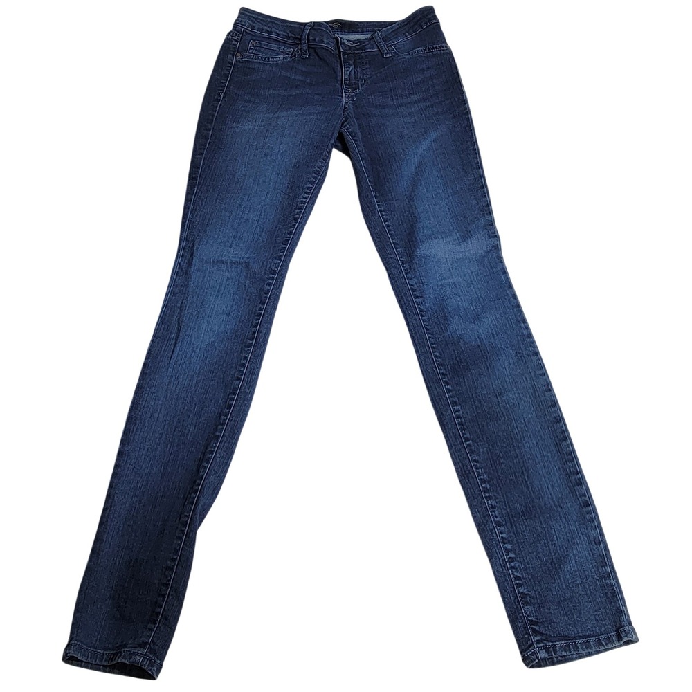Jessica Simpson Kiss Me Jegging Dark Wash Skinny Jeans Blue Size 27 Regular